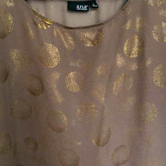 A.N.A. Blouse with gold details - Picture 2 of 3